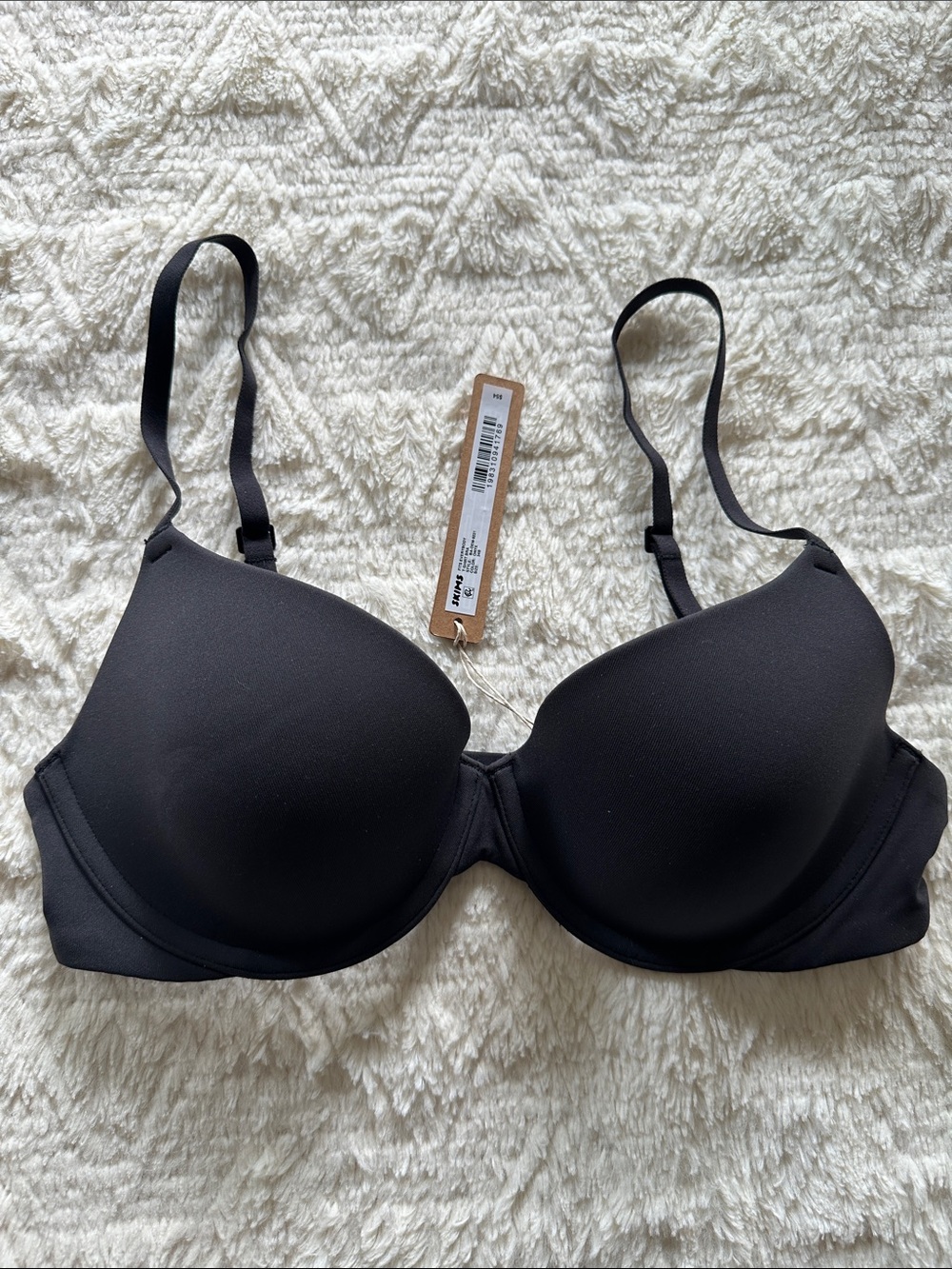 SKIMS Black T-Shirt Bra